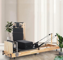 Load image into Gallery viewer, Wooden Pilates Reformer Machine