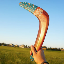 Load image into Gallery viewer, Boomerang &quot;Warrior&quot;. Wood gifts for men, wood gifts for men