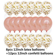 Load image into Gallery viewer, 20pcs Rose Gold Balloons