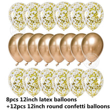 Load image into Gallery viewer, 20pcs Rose Gold Balloons