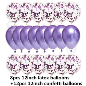 20pcs Rose Gold Balloons