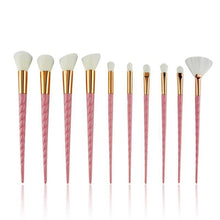 Load image into Gallery viewer, 10pcs Unicorn Makeup Brushes Sets