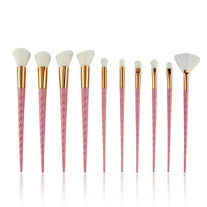 10pcs Unicorn Makeup Brushes Sets