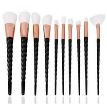 Load image into Gallery viewer, 10pcs Unicorn Makeup Brushes Sets