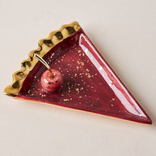 Load image into Gallery viewer, Ceramic Watermelon Apple Small Jewelry Dish