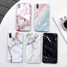 Load image into Gallery viewer, Marble X Cases For iphone X XS Max  XR iphone 8 7 6 6S Plus