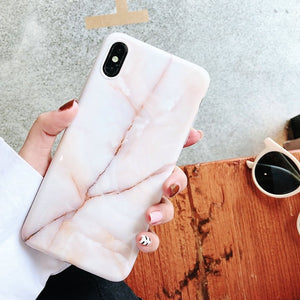 Marble X Cases For iphone X XS Max  XR iphone 8 7 6 6S Plus