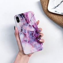 Load image into Gallery viewer, Marble X Cases For iphone X XS Max  XR iphone 8 7 6 6S Plus