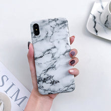 Load image into Gallery viewer, Marble X Cases For iphone X XS Max  XR iphone 8 7 6 6S Plus