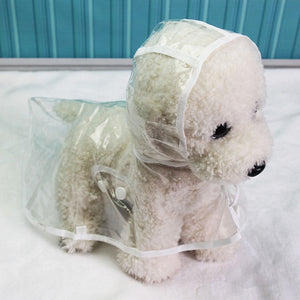 Waterproof Transparent Pet Raincoats XS-XL