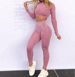 Women Seamless yoga set