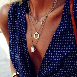 Multilayer Necklaces & Pendants Choker Necklace