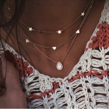 Load image into Gallery viewer, Multilayer Necklaces &amp; Pendants Choker Necklace