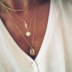 Multilayer Necklaces & Pendants Choker Necklace