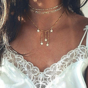 Multilayer Necklaces & Pendants Choker Necklace