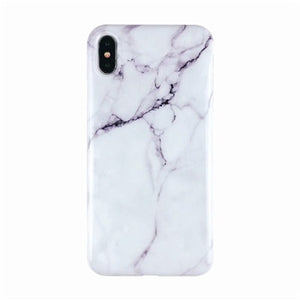 Marble X Cases For iphone X XS Max  XR iphone 8 7 6 6S Plus