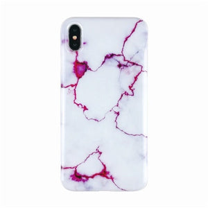 Marble X Cases For iphone X XS Max  XR iphone 8 7 6 6S Plus