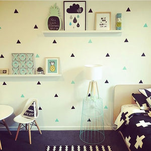 Baby Boy Room Little Triangles Wall Sticker