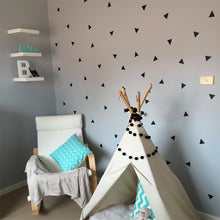 Load image into Gallery viewer, Baby Boy Room Little Triangles Wall Sticker