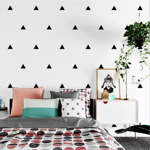 Baby Boy Room Little Triangles Wall Sticker