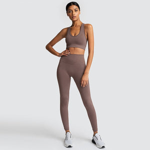 Women's Seamless Yoga Suit