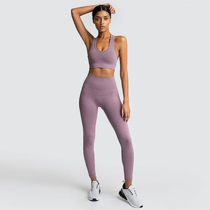 Women's Seamless Yoga Suit