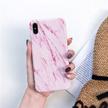 Load image into Gallery viewer, Marble X Cases For iphone X XS Max  XR iphone 8 7 6 6S Plus