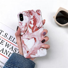 Load image into Gallery viewer, Marble X Cases For iphone X XS Max  XR iphone 8 7 6 6S Plus