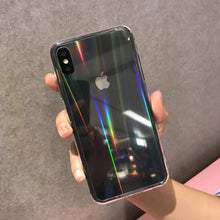 Load image into Gallery viewer, Rainbow Laser Case For iPhone X XR XS Max 11 11 Pro Max 6 6s 7 8 Plus