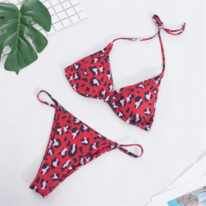 9 Colors Solid Bikini Set