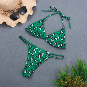 9 Colors Solid Bikini Set