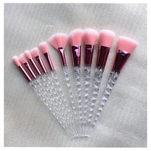 Load image into Gallery viewer, 10pcs Unicorn Makeup Brushes Sets