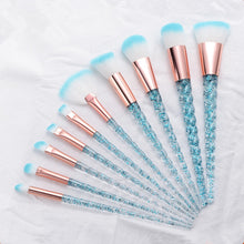 Load image into Gallery viewer, 10pcs Unicorn Makeup Brushes Sets