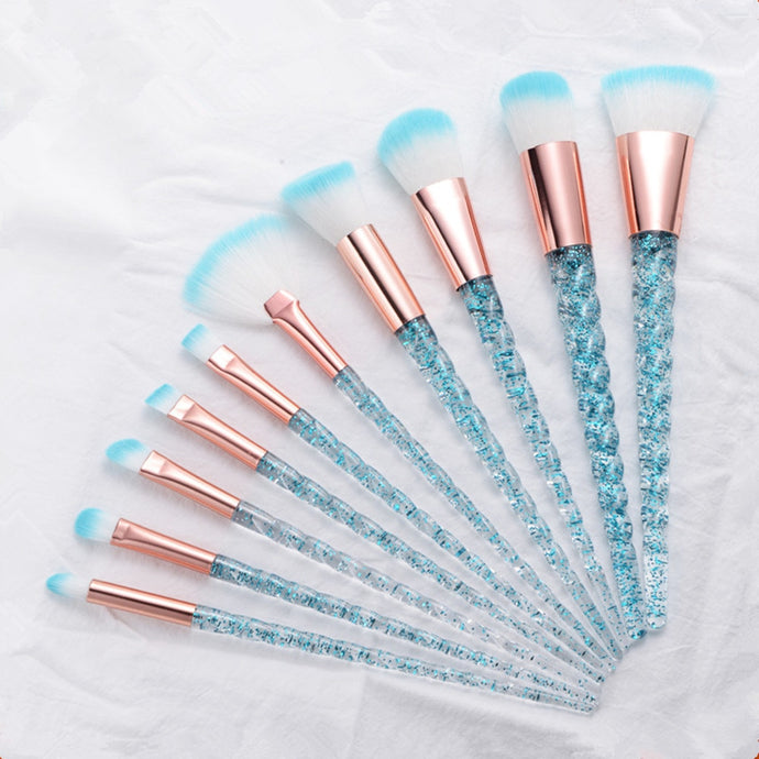 10pcs Unicorn Makeup Brushes Sets