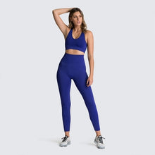 Load image into Gallery viewer, Women&#39;s Seamless Yoga Suit