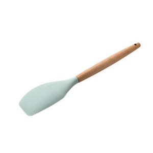 Silicone Wood Kitchenware Green/Black