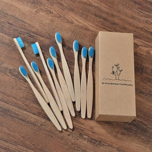 Load image into Gallery viewer, Bamboo toothbrush Eco Friendly