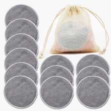 Load image into Gallery viewer, Reusable Bamboo Makeup Remover Pads 12pcs/Pack