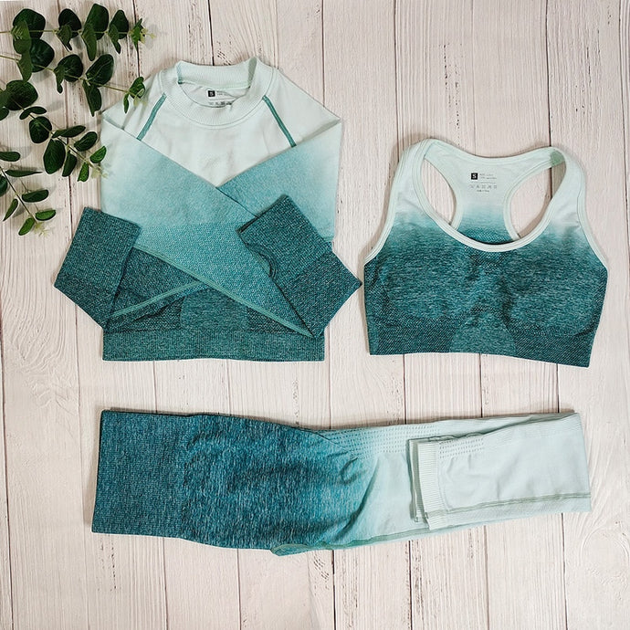 Ombre Women Fitness Set