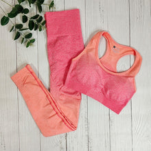 Load image into Gallery viewer, Ombre Women Fitness Set