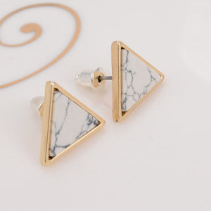 Geometric Stud Earrings