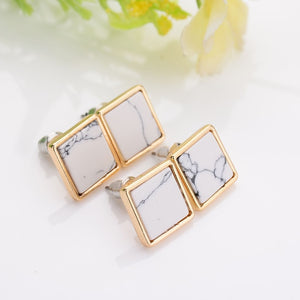 Geometric Stud Earrings