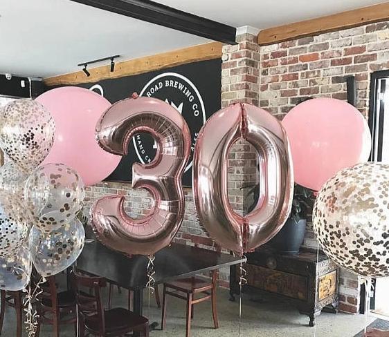 Aluminium Foil Number Balloons 0-9