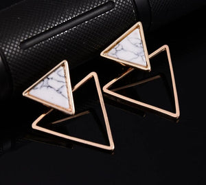 Geometric Stud Earrings