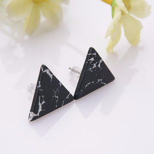 Geometric Stud Earrings