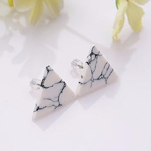 Geometric Stud Earrings