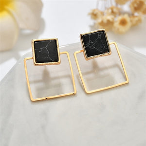 Geometric Stud Earrings