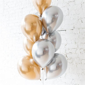 Balloons: Marble, Metallic, Chrome