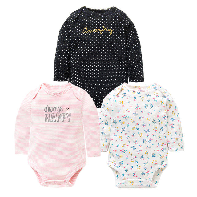 Baby Bodysuits 0-24M (3pcs set)