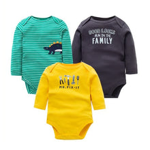 Load image into Gallery viewer, Baby Bodysuits 0-24M (3pcs set)